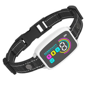 Smart Rechargeable Anti-Bark Dog Collar With Digital Display