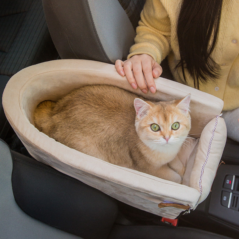 Travel Safely with Your Pet: The Ultimate Pet Car Safety Seat Travel Carrier Bed
