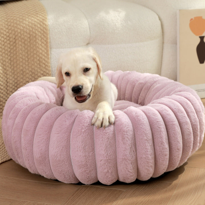 Why Your Pet Deserves the Long Plush Round Pet Bed Mat Cushion