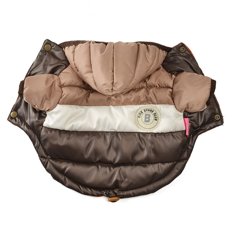 Waterproof Warm Pet Cotton-Padded Jacket: The Perfect Winter Wear for Your Furry Friends