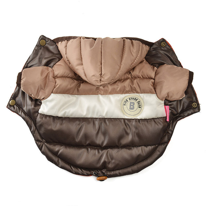 Waterproof Warm Pet Cotton-Padded Jacket: The Perfect Winter Wear for Your Furry Friends